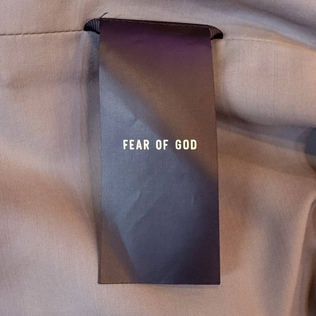 FEAR OF GOD 25AW/ETERNAL WOOL NYLON TRACK JACKET／エターナル ウール ナイロン トラックジャケットFGE30-013AWNY 古着・中古-8枚目のアイテム画像