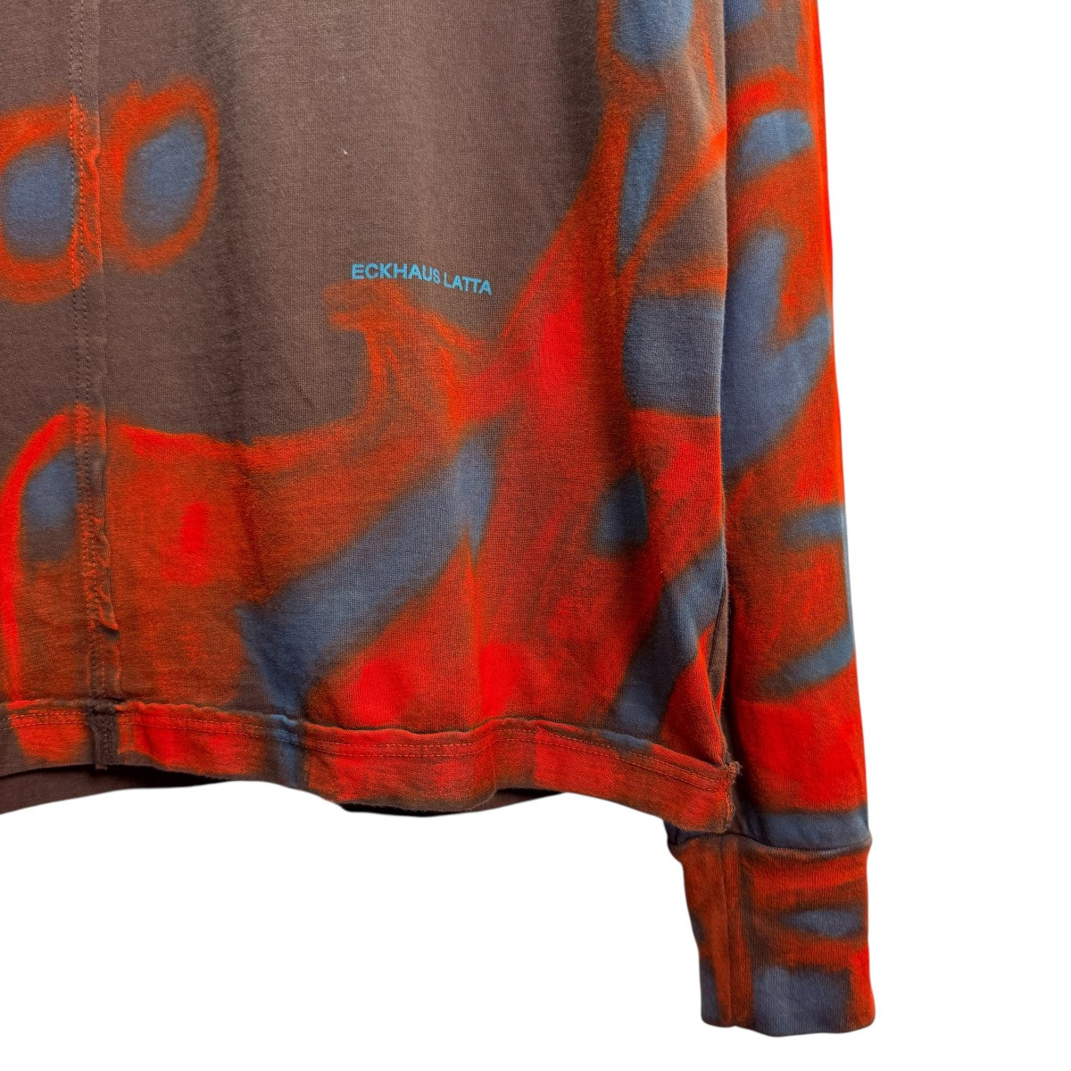 ECKHAUS LATTA LAPPED L／S TEE／ロングスリーブTシャツ ポルトガル製 古着・中古-4枚目のアイテム画像