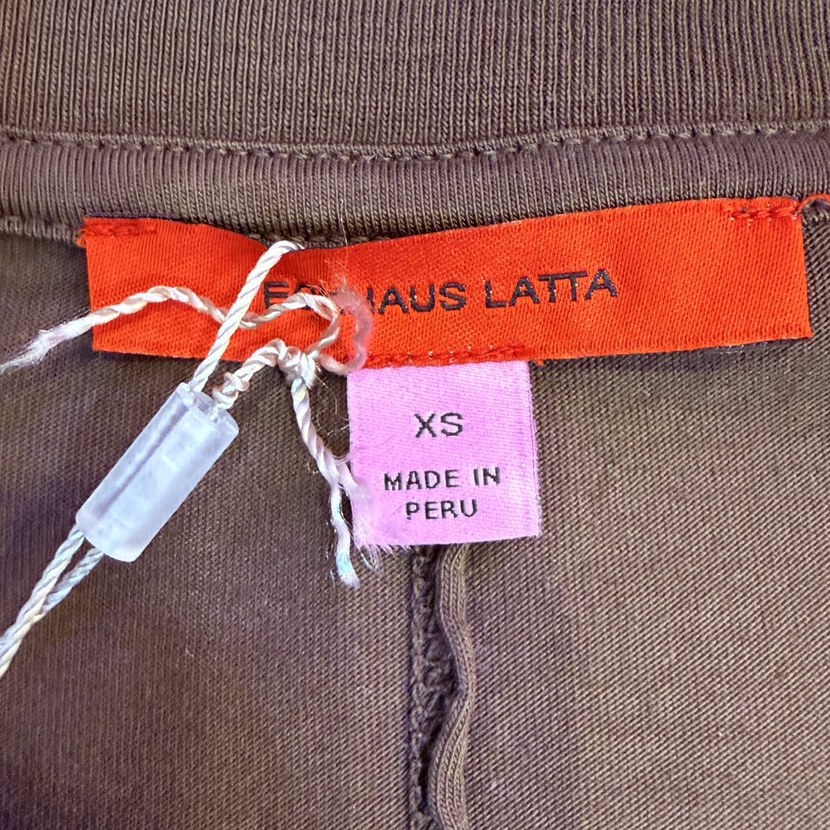 ECKHAUS LATTA LAPPED L／S TEE／ロングスリーブTシャツ ポルトガル製 古着・中古-6枚目のアイテム画像