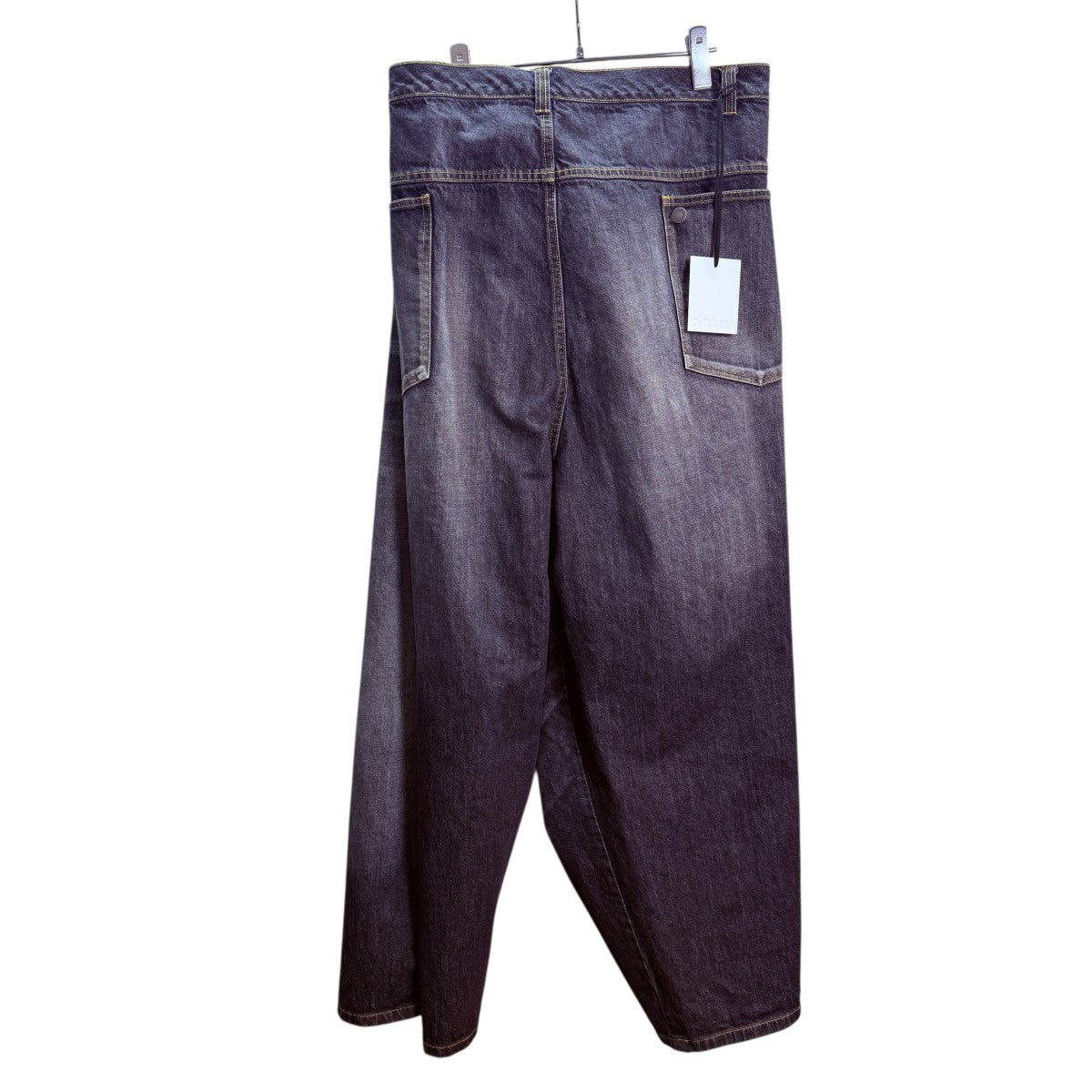 ORIMI 25AW/OVERLAP BUGGY DENIM PANTS／オーバーラップバギーデニムパンツA25206 古着・中古-4枚目のアイテム画像