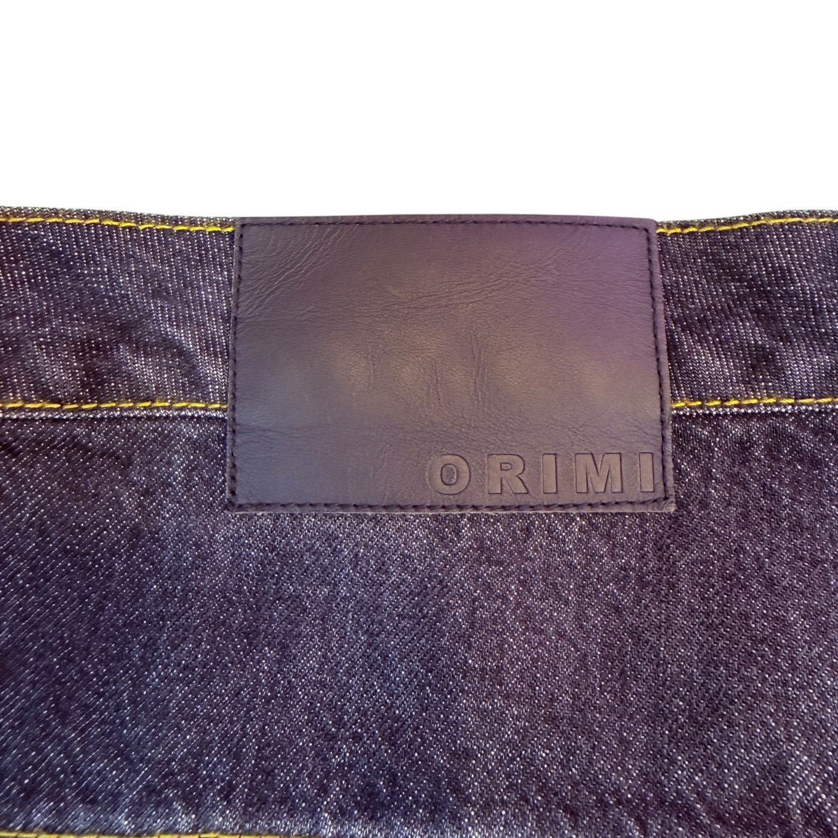 ORIMI 25AW/OVERLAP BUGGY DENIM PANTS／オーバーラップバギーデニムパンツA25206 古着・中古-7枚目のアイテム画像