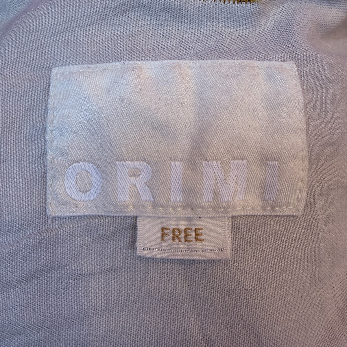 ORIMI 25AW/OVERLAP BUGGY DENIM PANTS／オーバーラップバギーデニムパンツA25206 古着・中古-9枚目のアイテム画像