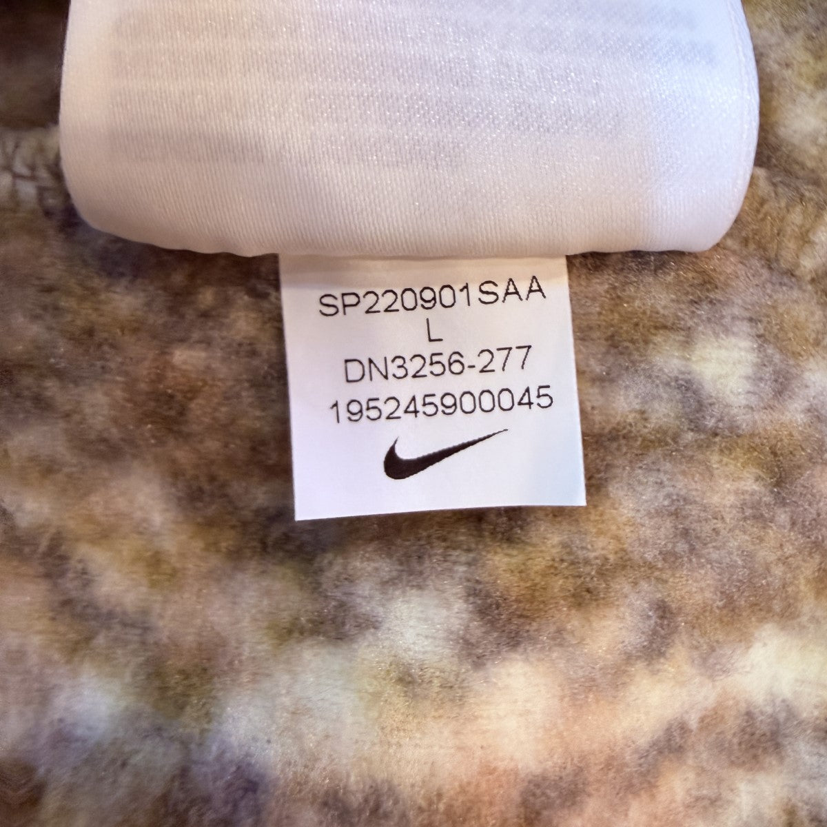 Supreme×NIKE ACG 22AW/Fleece Pullover／ナイキ ACG フリースプルオーバー Gold SnakeskinDN3256-277 古着・中古-9枚目のアイテム画像