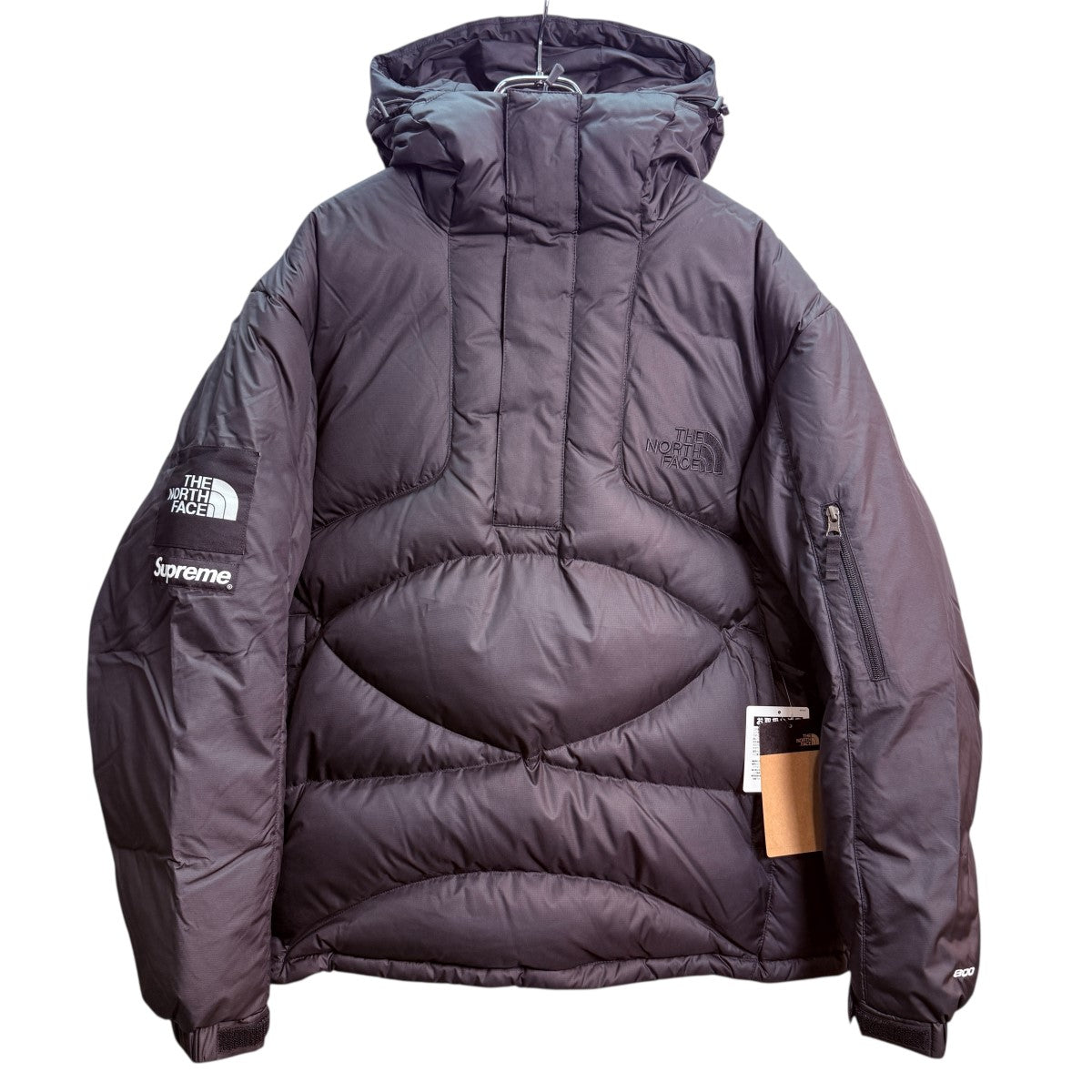 supreme THE NORTH FACEコラボハーフジップダウン Supreme×THE NORTH FACE 22AW/800-Fill Half Zip Hooded Pullover／ザ