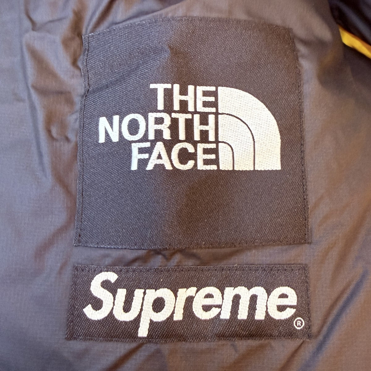 Supreme×THE NORTH FACE 22AW/800-Fill Half Zip Hooded Pullover／ザ・ノース・フェイス 800フィルハーフジップフードプルオーバーダウンND52205I 古着・中古-4枚目のアイテム画像