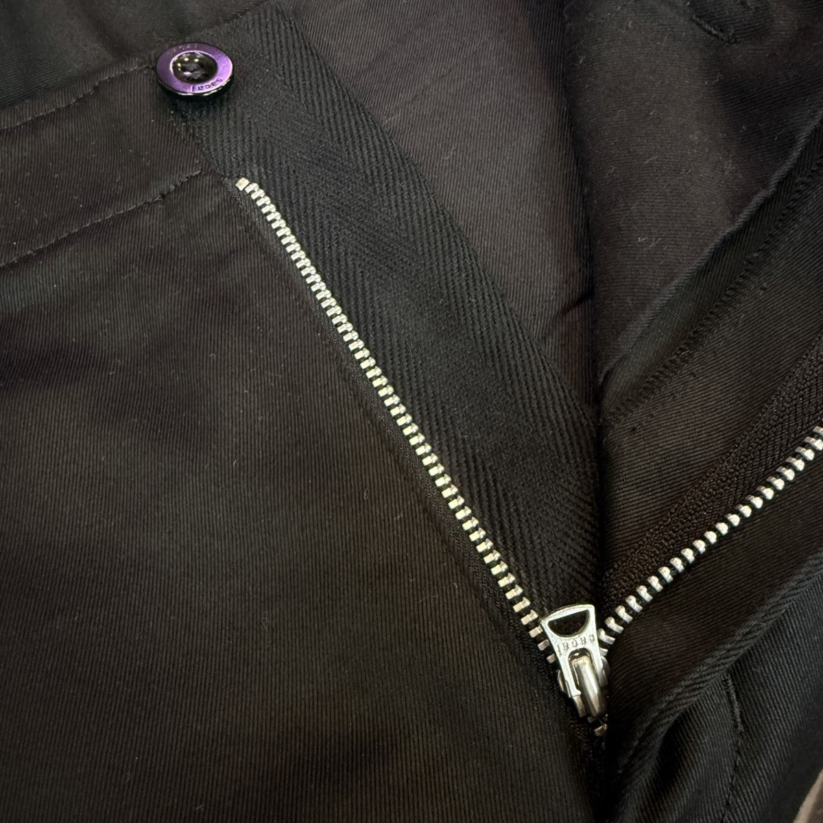 新品0size 25aw sacai Cotton Chino Pantブラック 新品 sacai 25aw Cotton Chino Black size2 サカイ - sacai | Cotton