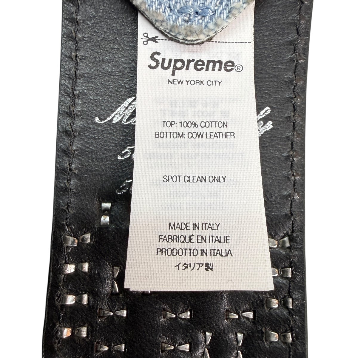 Supreme×Hollywood Trading Company 23SS/Studded Belt／スタッズベルト 古着・中古-8枚目のアイテム画像