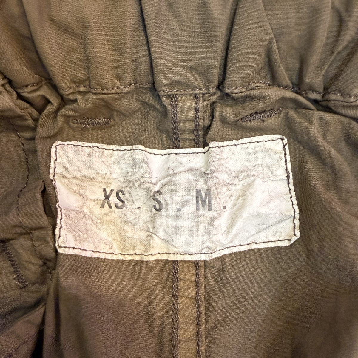 XS．S．M．L 25SS/Garment Dyed Cargo PantsガーメントダイカーゴパンツXSSML-25SS-PT02 古着・中古-7枚目のアイテム画像