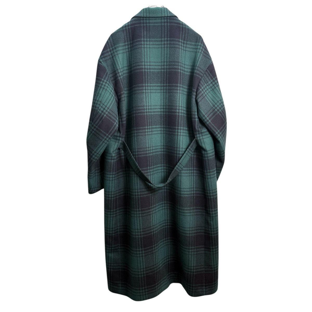HYKE 25AW/PLAID COAT／チェスターロングコートBFO75190 古着・中古-3枚目のアイテム画像
