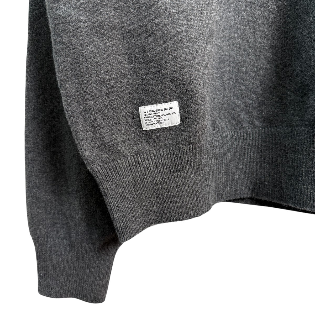 【定価以下】WTAPS クルーネックニット 252FZDT-KNM01 WTAPS(ダブルタップス) 25AW/CREW NECK ／ SWEATER ／ NYCO／クルー