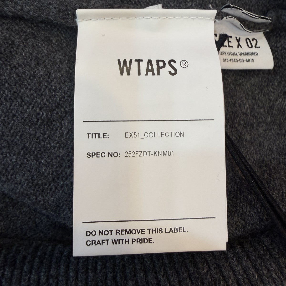 WTAPS(ダブルタップス) 25AW/CREW NECK ／ SWEATER ／ NYCO／クルー