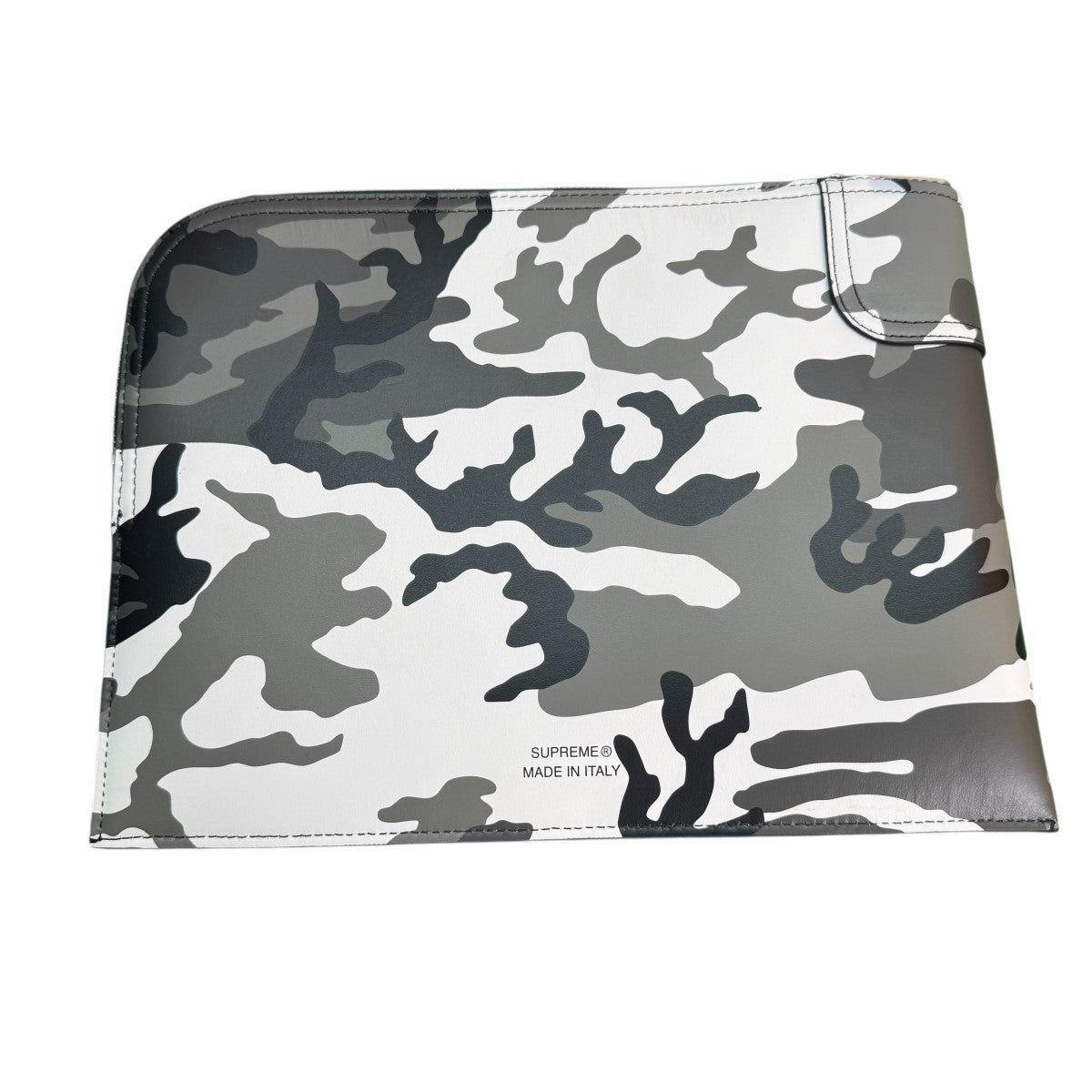 Supreme 25SS/Leather Money Bag／レザーマネーバッグ スノーカモ 古着・中古-2枚目のアイテム画像
