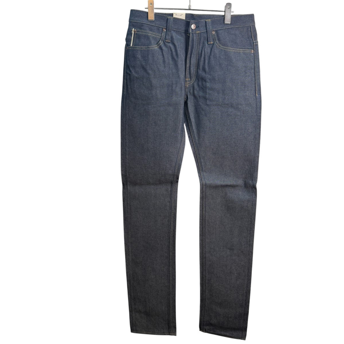 BIG JOHN 106 M1 TIGHT STRAIGHT／デニムパンツM106-GUNJYO 古着・中古-2枚目のアイテム画像