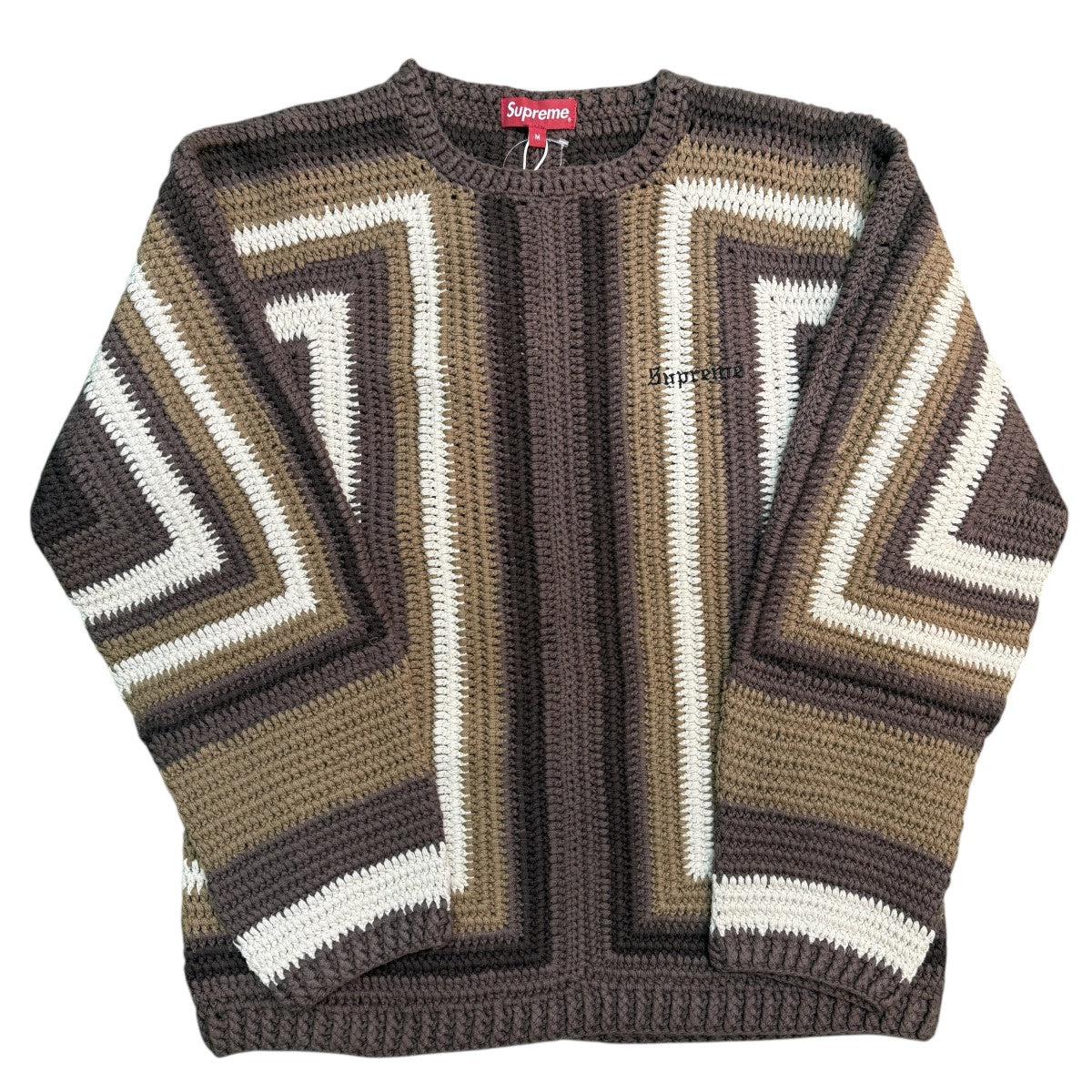 22SS/Hand Crocheted Sweater／手編みセーターニット