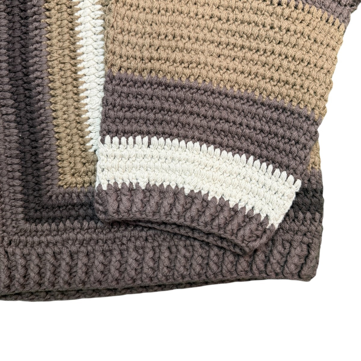 22SS/Hand Crocheted Sweater／手編みセーターニット