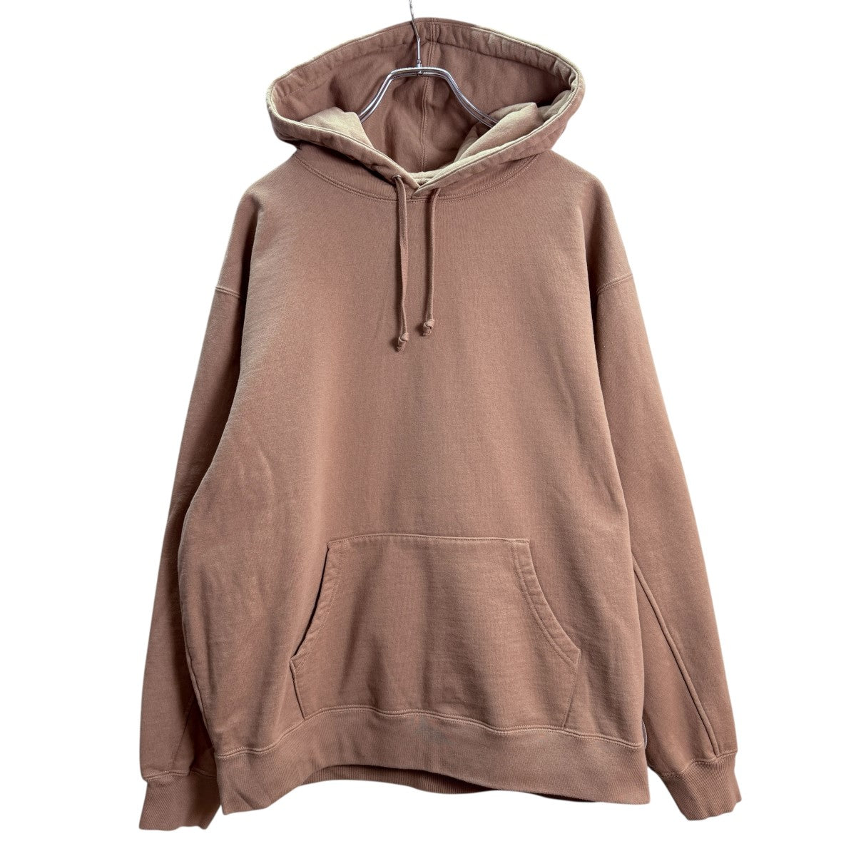 22SS/Cropped Panels Hooded Sweatshirt／クロップパネルスウェットパーカー