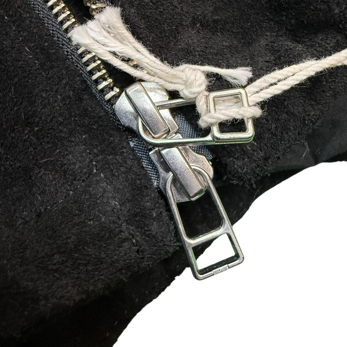 POLYPLOID 25AW/BOMBER JACKET B／スウェードレザーボンバージャケットB-1-008-046 古着・中古-5枚目のアイテム画像