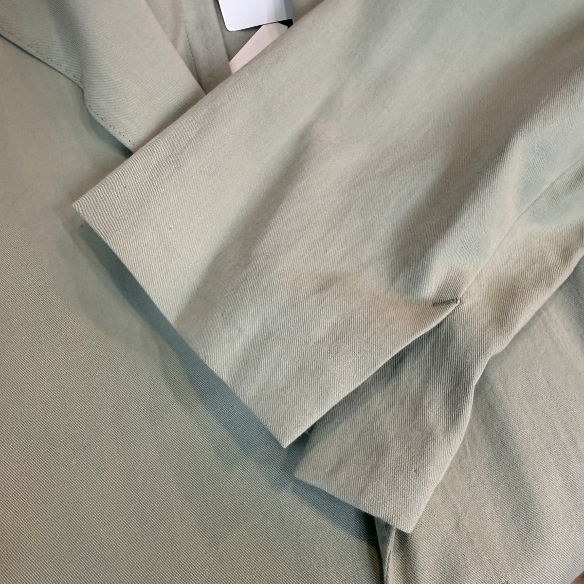 AURALEE 24SS/HARD TWIST COTTON SILK VIYELLA SUIT無地／セットアップスーツA24SJ01KV/A24SP03KV 古着・中古-3枚目のアイテム画像