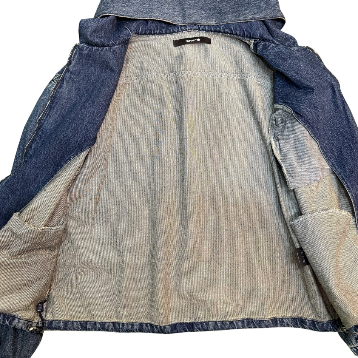 Seventh×BEAMS T 26SS/別注ORB DENIM JACKET／フーディーデニム