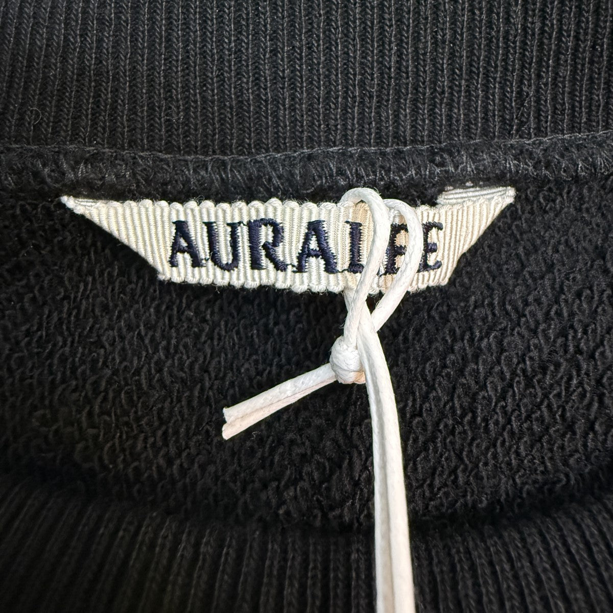 AURALEE 26SS/SMOOTH SOFT BD SWEAT P／O／クルーネックスウェット/A26SP03TU 古着・中古-6枚目のアイテム画像