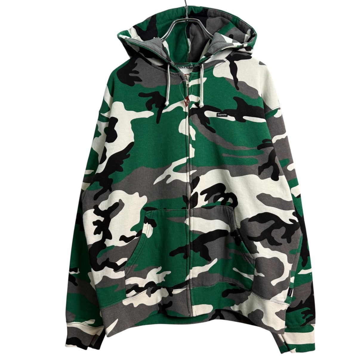 Supreme 25AW/Small Box Zip Up Hooded Sweatshirt／スモールボックスジップアップパーカー 古着・中古-1枚目のアイテム画像