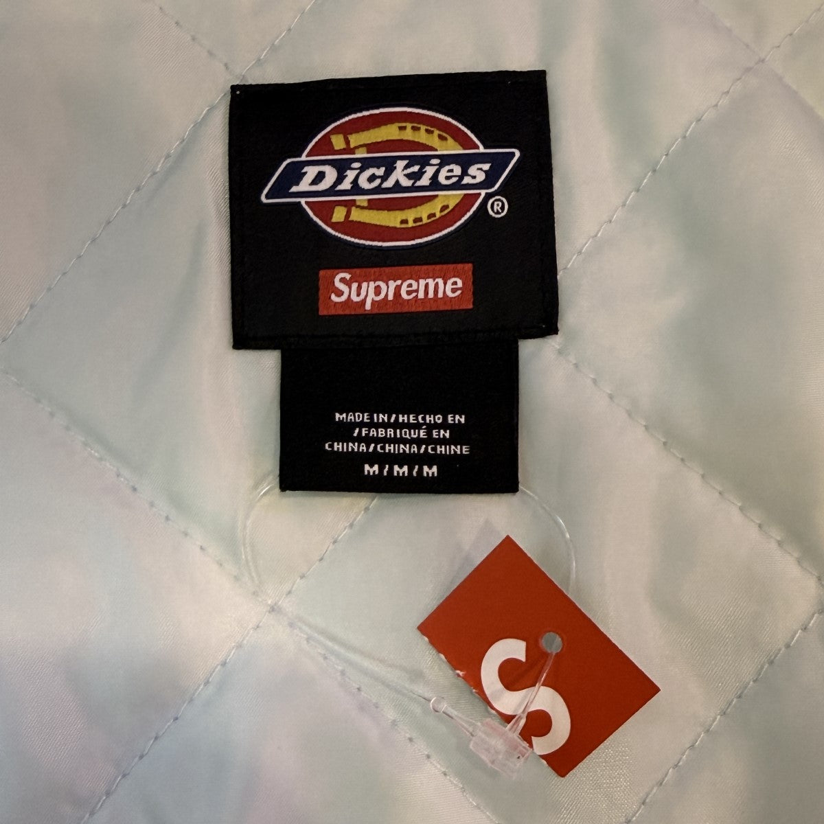 Supreme×Dickies 25AW/Quilted Lined Zip Up Hooded Sweatshirt／キルテッド ラインド ジップ アップ フーディー スウェットシャツ 古着・中古-7枚目のアイテム画像