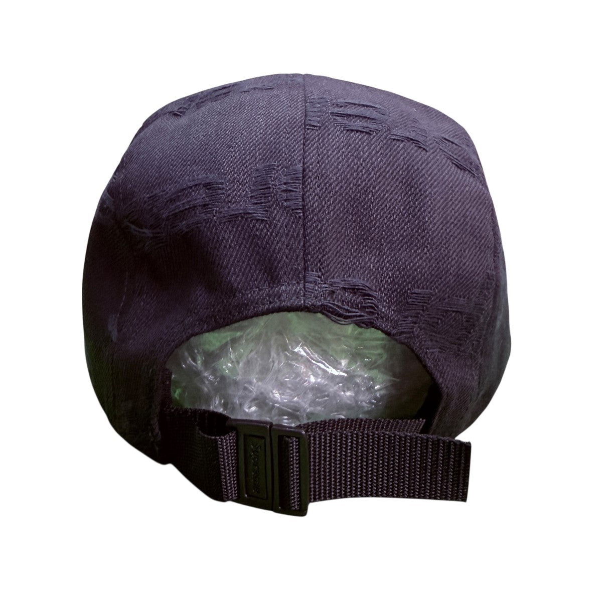 Supreme 25AW/Jacquard Logos Denim Camp Cap／ジャカード ロゴ デニム キャンプ キャップ 古着・中古-4枚目のアイテム画像