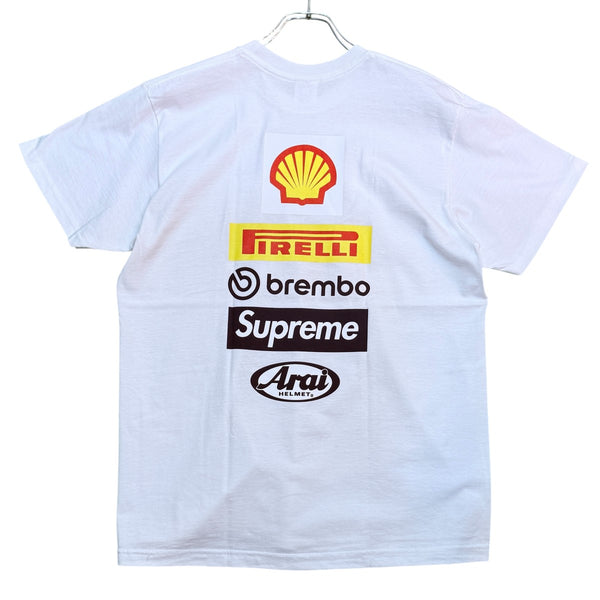 Supreme×Ducati 24SS/Logo Tee／ドゥカティロゴTシャツ ホワイト