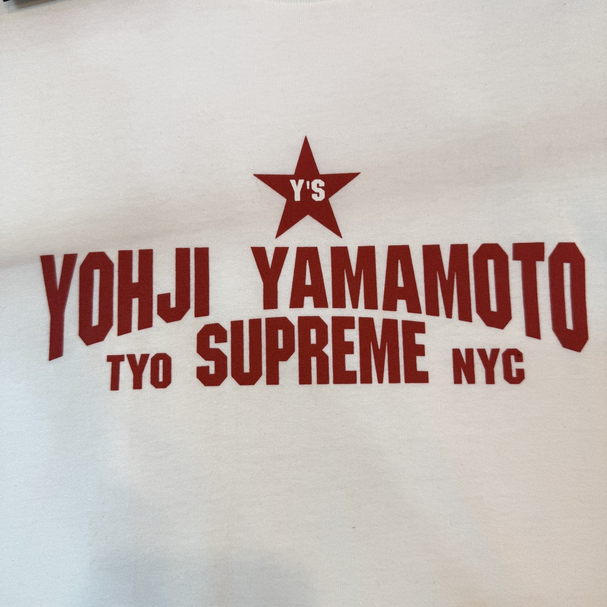 Supreme×Y's by Yohji Yamamoto 25AW/Y's Star Tee／ワイズスターT