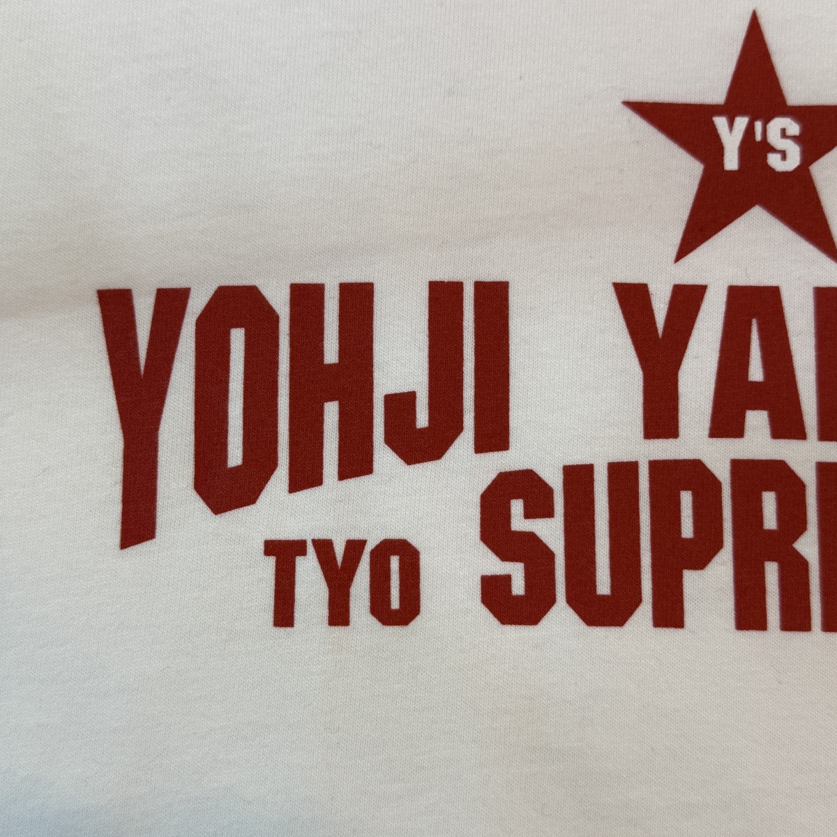 Supreme×Y's by Yohji Yamamoto 25AW/Y's Star Tee／ワイズスターT