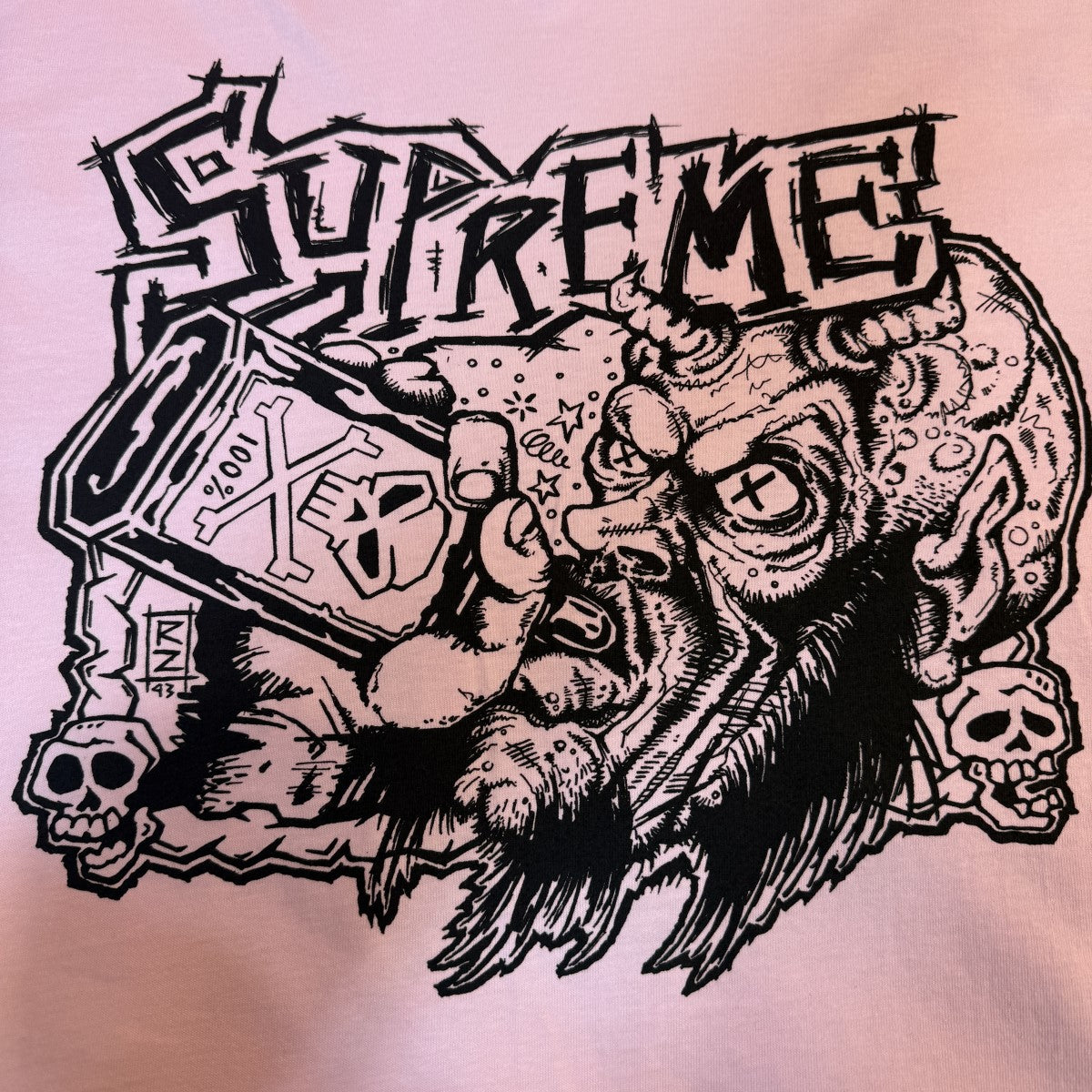 Supreme 25AWFuckin Blowout Tee／ファッキン ブロウアウト Tシャツ 古着・中古-4枚目のアイテム画像