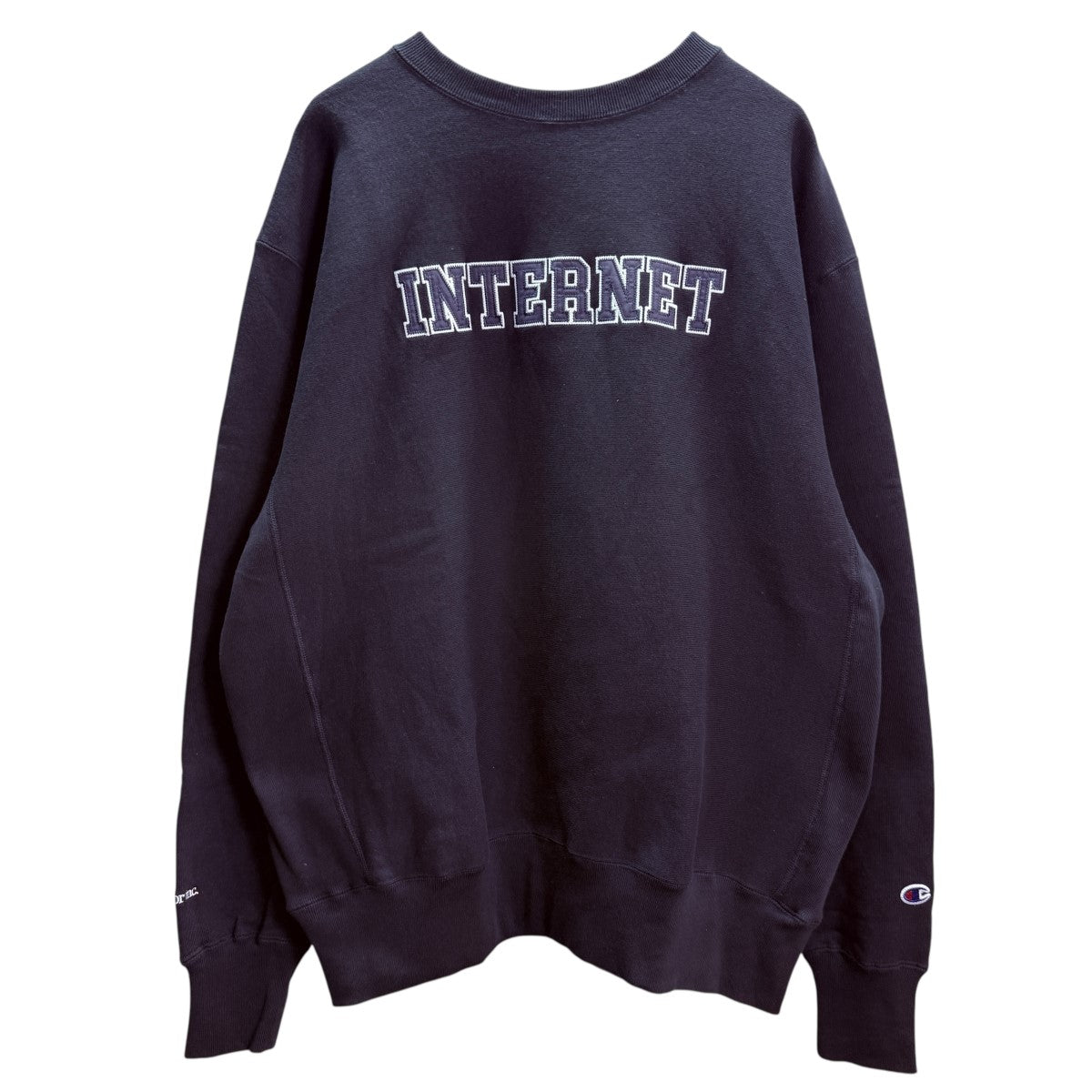 ANCHOR INC．×Champion REVERSE WEAVE INTERNET CREW SWEAT