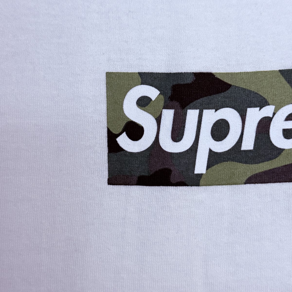 Supreme 23AW/Box Logo Tee／カモフラボックスロゴTシャツ 古着・中古-3枚目のアイテム画像