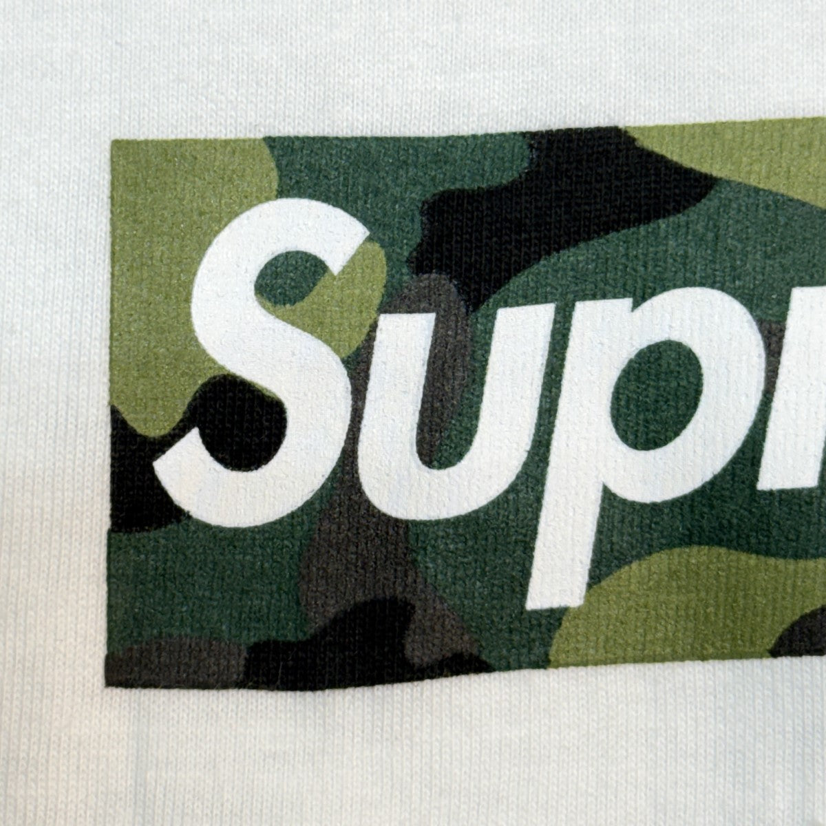 Supreme 23AW/Box Logo Tee／カモフラボックスロゴTシャツ 古着・中古-3枚目のアイテム画像