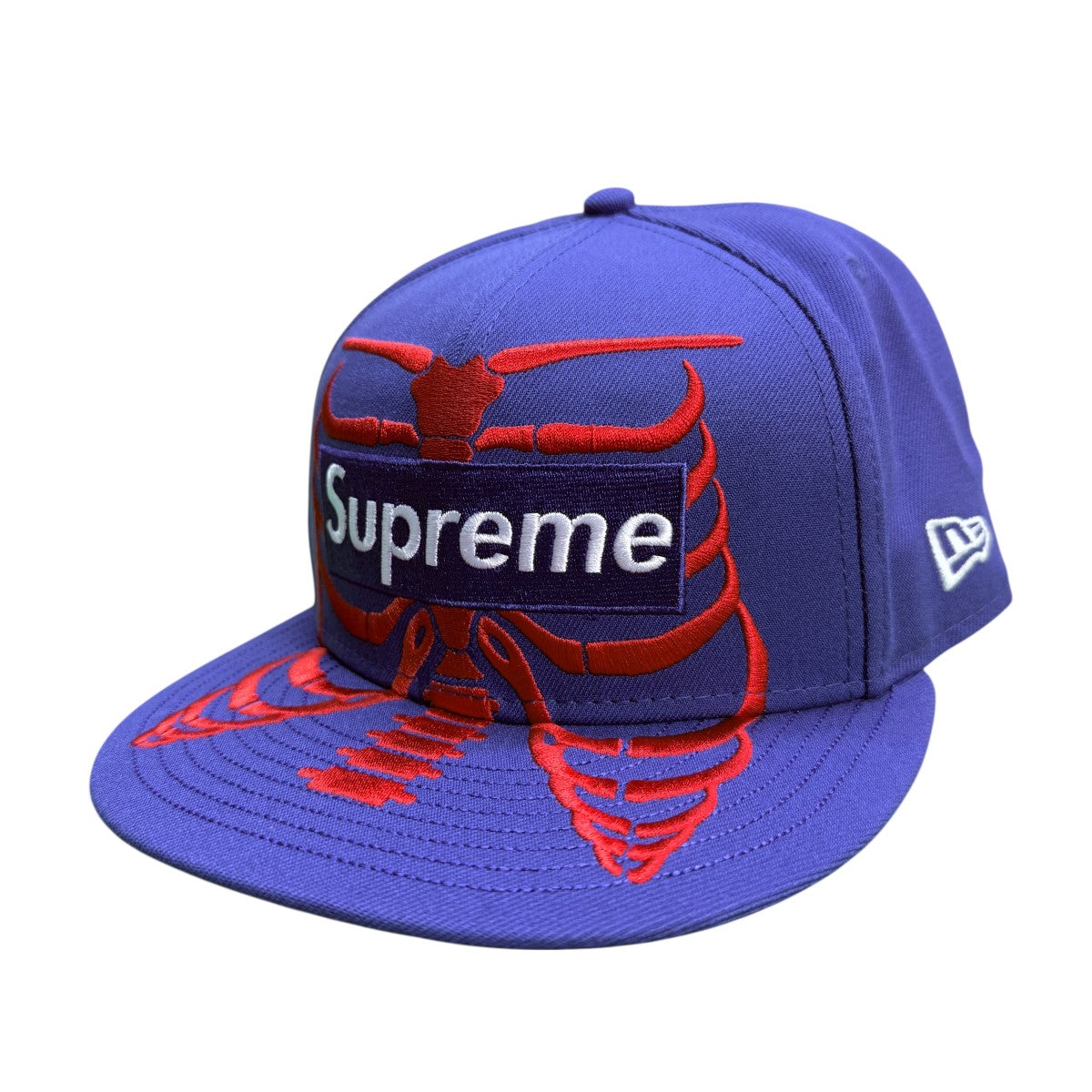 Supreme×New Era 25SS/Bones Box Logo New Era／ボーンズボックスロゴニューエラキャップ 古着・中古-1枚目のアイテム画像