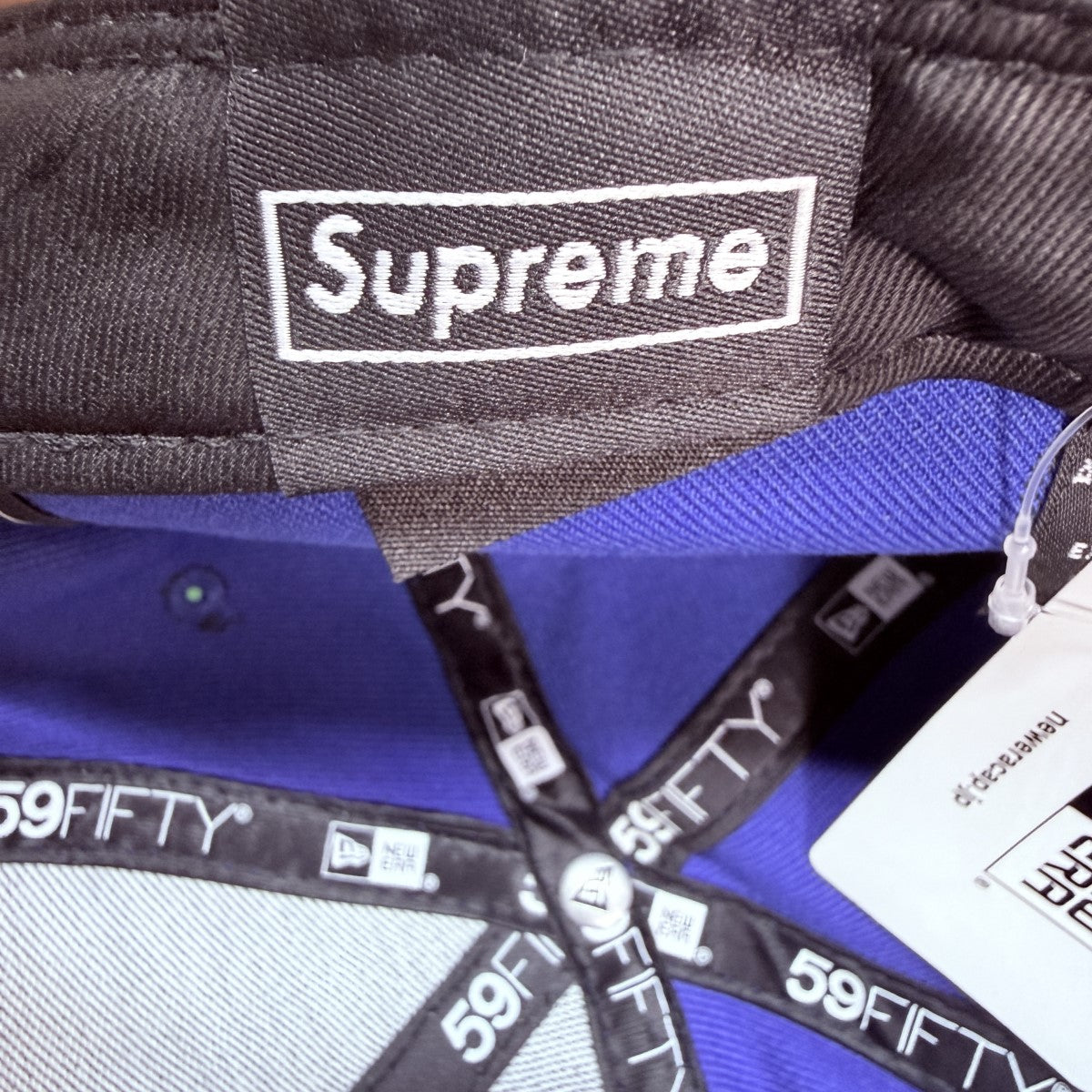 Supreme×New Era 25SS/Bones Box Logo New Era／ボーンズボックスロゴニューエラキャップ 古着・中古-5枚目のアイテム画像