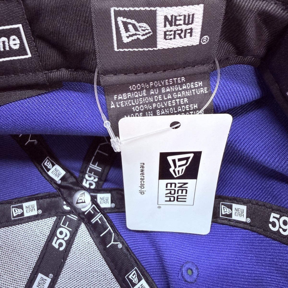 Supreme×New Era 25SS/Bones Box Logo New Era／ボーンズボックスロゴニューエラキャップ 古着・中古-6枚目のアイテム画像