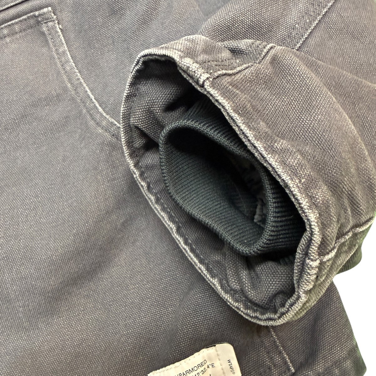 WTAPS 25AW/MICH ／ JACKET ／ COTTON． CNVS／ワークジャケット/252WVDT-JKM01 古着・中古-4枚目のアイテム画像
