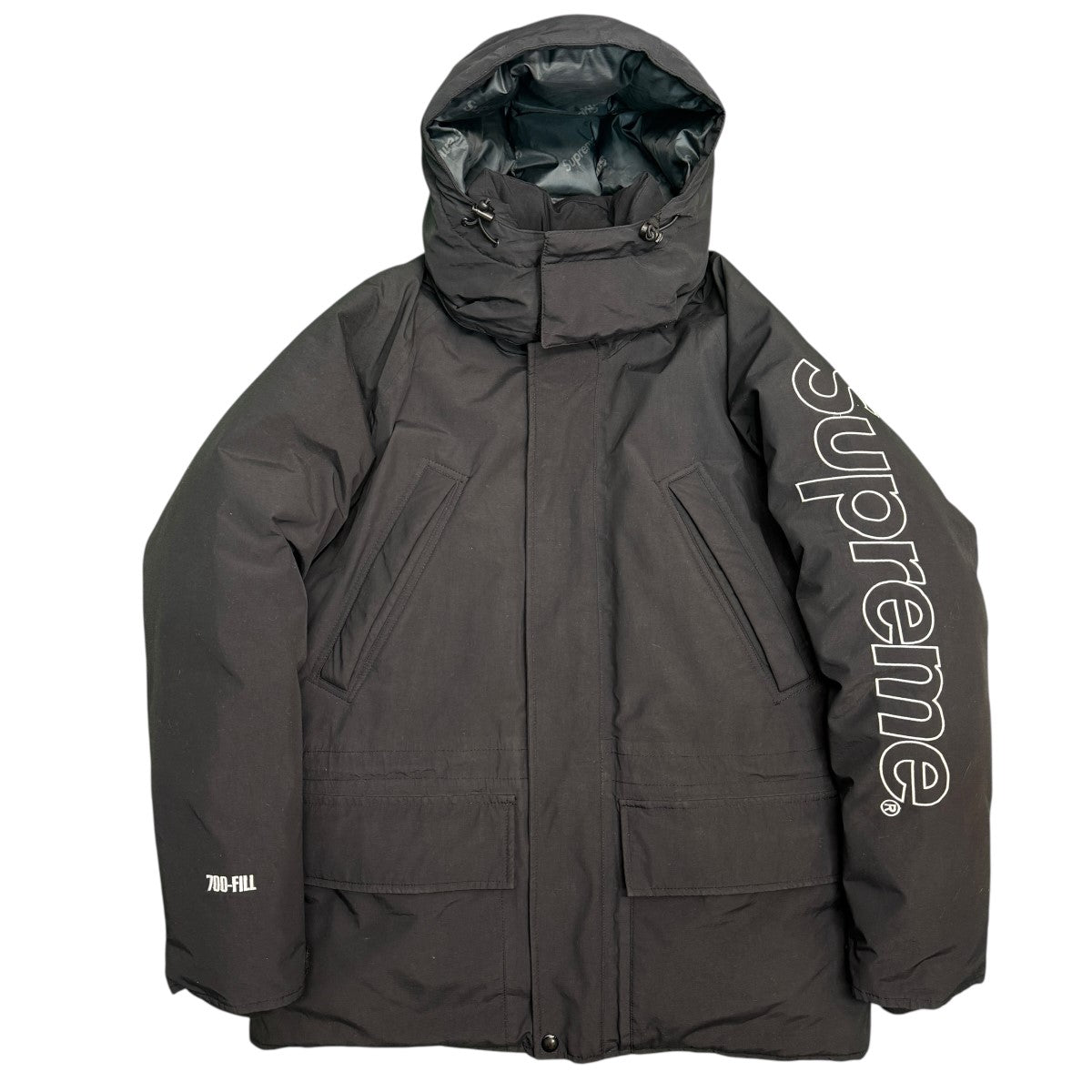 Supreme 17AW/700-Fill Down Taped Seam Parka／700フィルテープドシームダウンジャケット 古着・中古-1枚目のアイテム画像