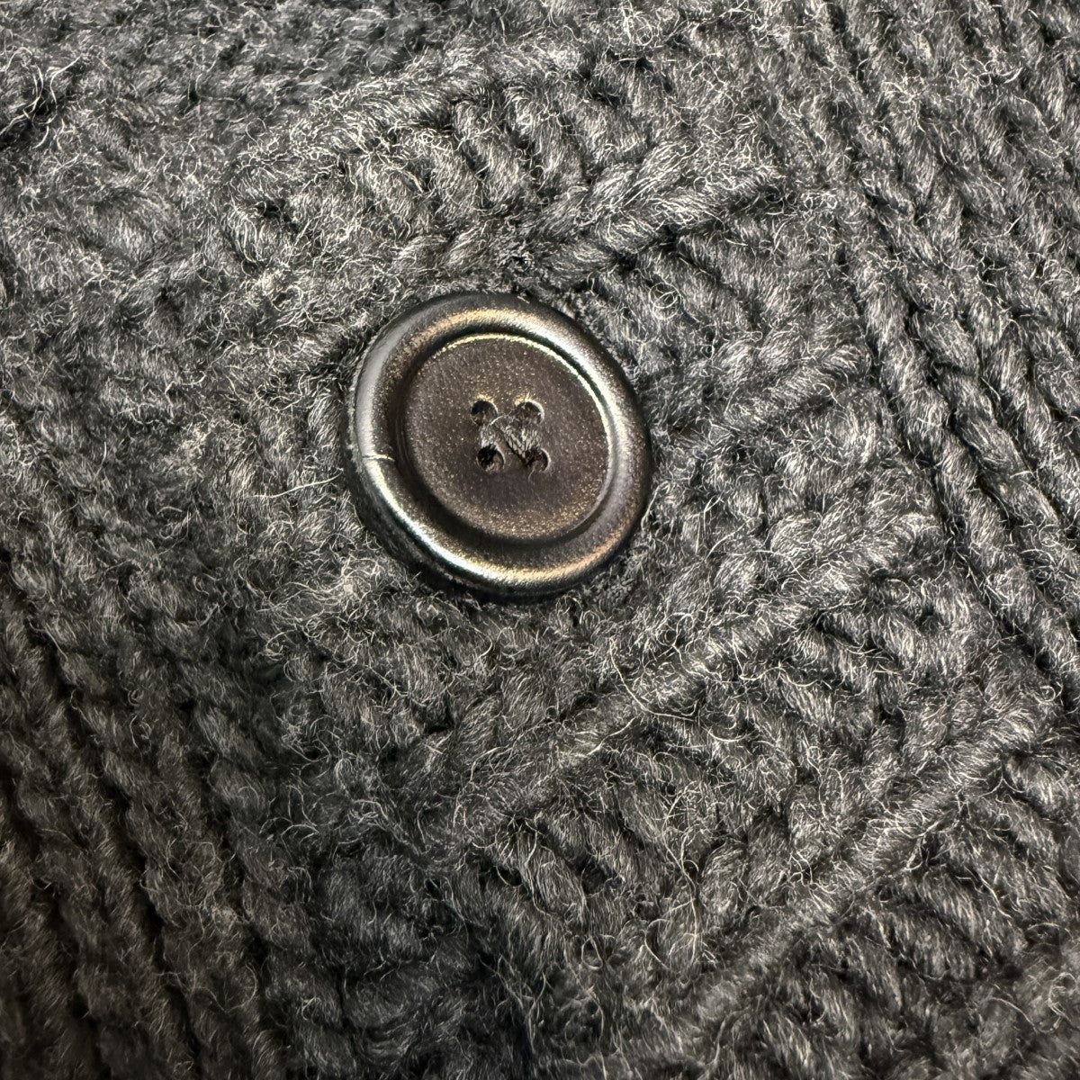 OUR LEGACY 23AW/BIG CARDIGAN／ビッグカーディガンM4233BS 古着・中古-4枚目のアイテム画像