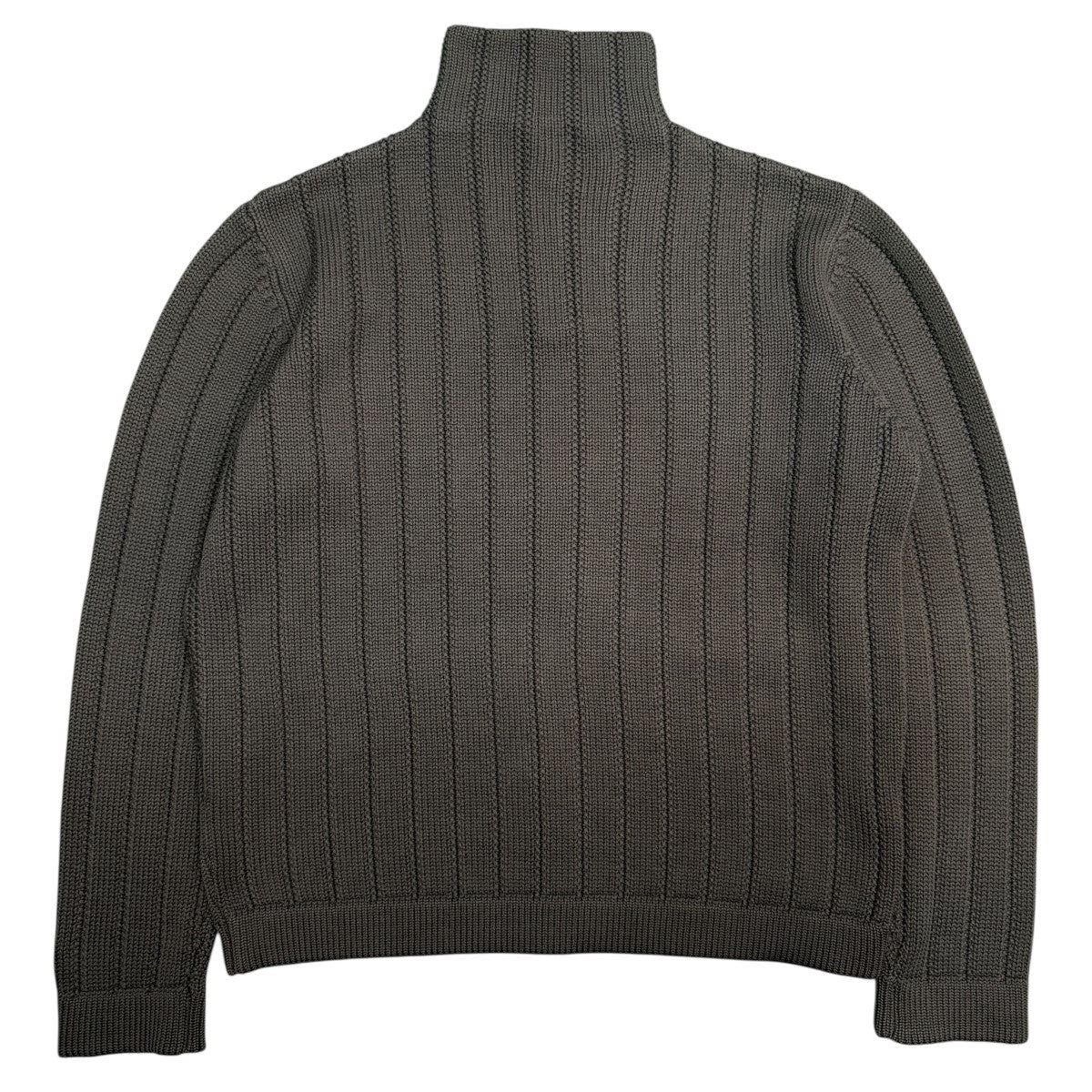 HERMES ハーフジップニット／ニット 古着・中古-2枚目のアイテム画像