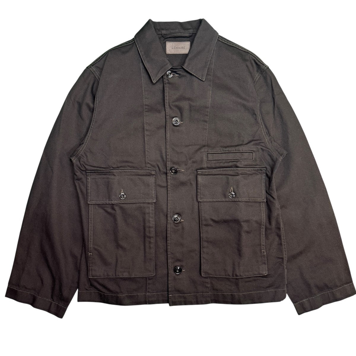 LEMAIRE 26SS/BOXY JACKET／ボクシージャケット 並行輸入品/OW1198 LD1055 古着・中古-1枚目のアイテム画像