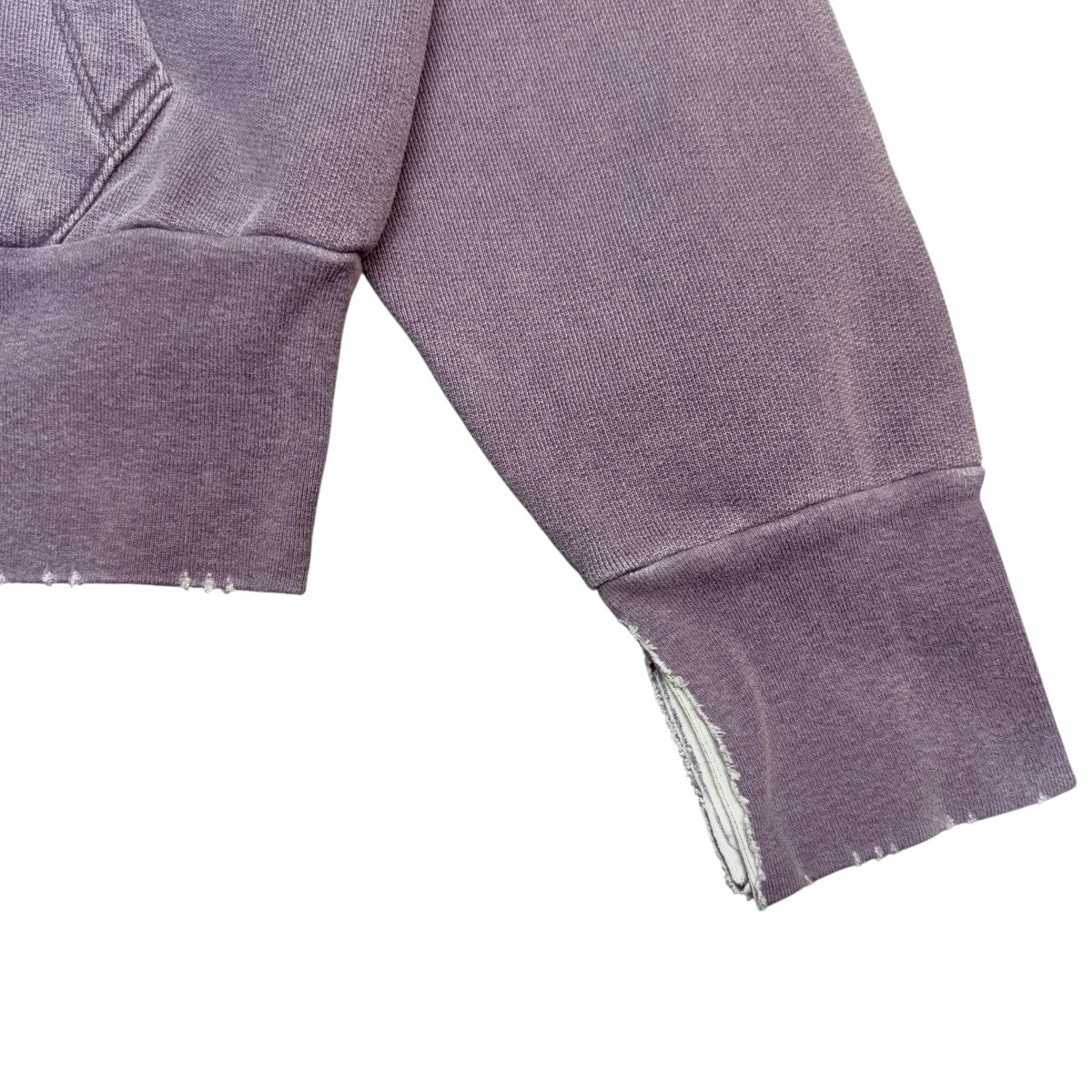 OUR LEGACY 25AWRELIC HOODIE BLUE 1000 POINTS PRINT／ダメージ加工パーカーM4256RF 古着・中古-4枚目のアイテム画像