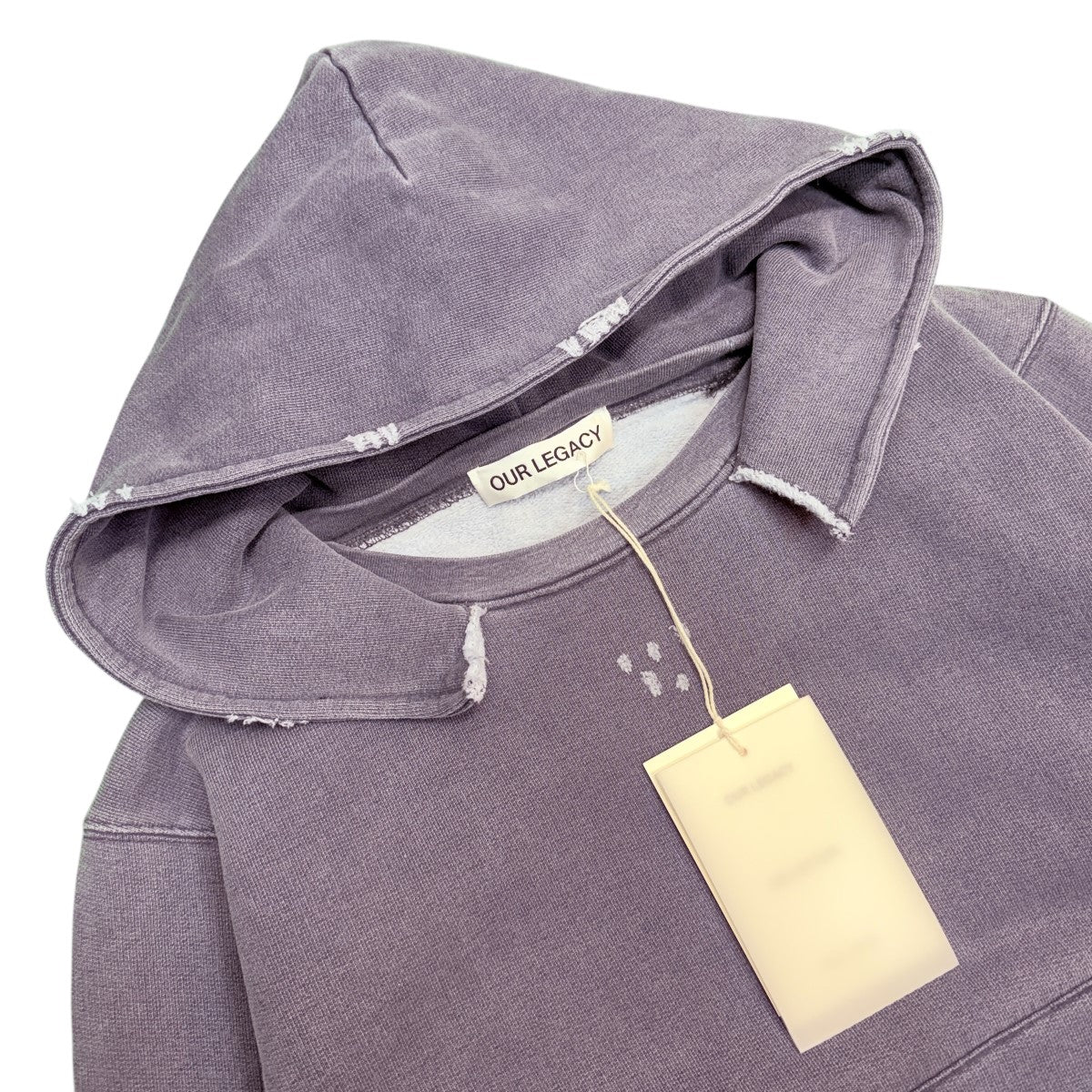 OUR LEGACY(アワーレガシー) 25AW/RELIC HOODIE BLUE 1000 POINTS