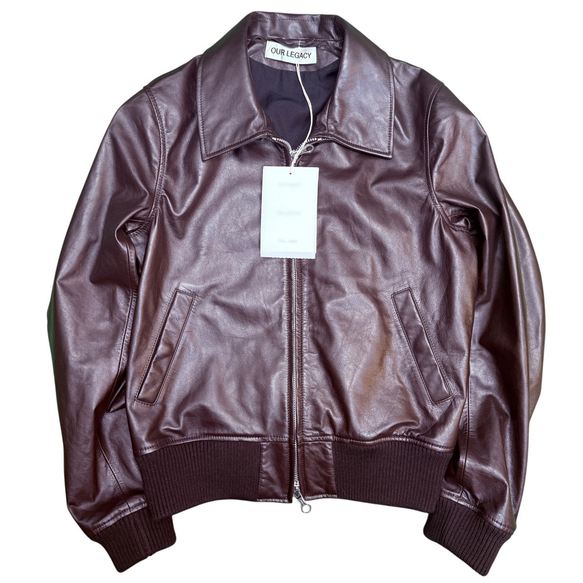 OUR LEGACY(アワーレガシー) 25AW/PHAROS BOMBER／レザージャケット