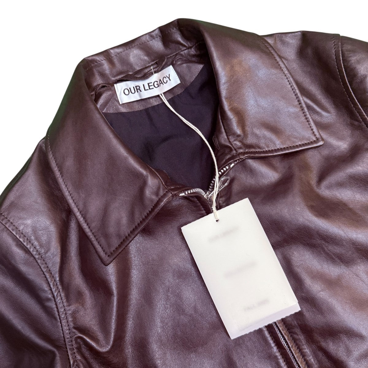 OUR LEGACY(アワーレガシー) 25AW/PHAROS BOMBER／レザージャケット