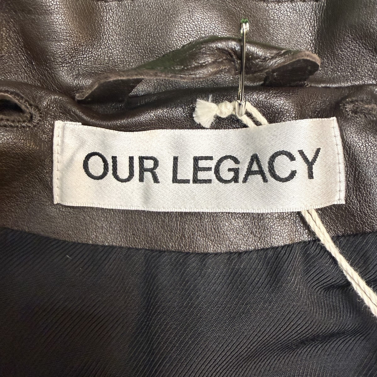 OUR LEGACY 25AW/PHAROS BOMBER／レザージャケットM4259PU 古着・中古-9枚目のアイテム画像