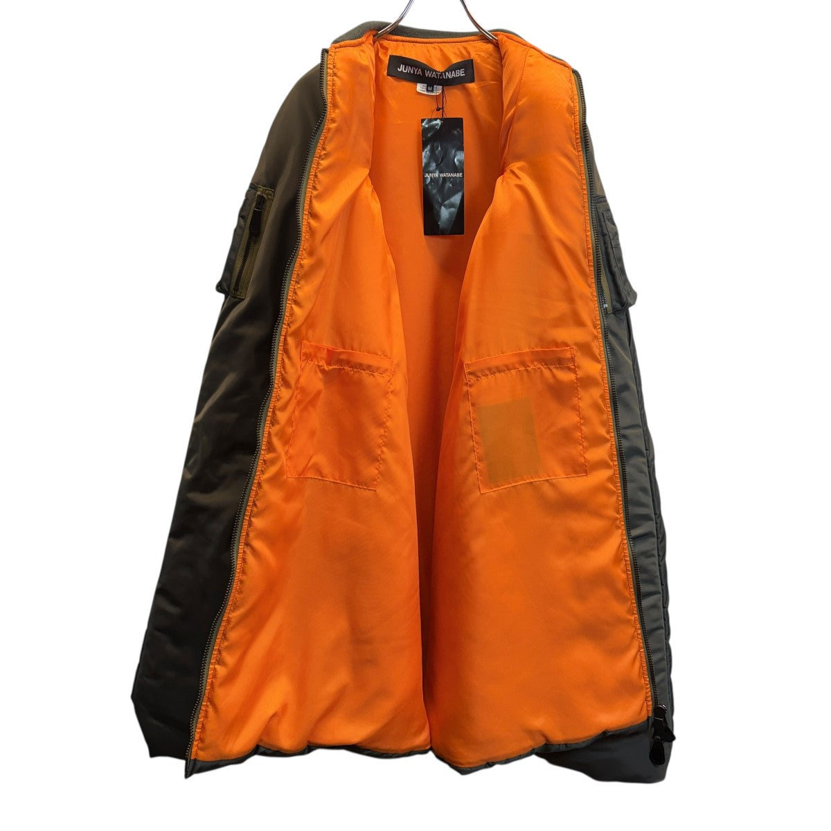JUNYA WATANABE MAN 25AW/MA-1ケープコート／ジップボンバーケープジャケット/JP-C013 古着・中古-6枚目のアイテム画像