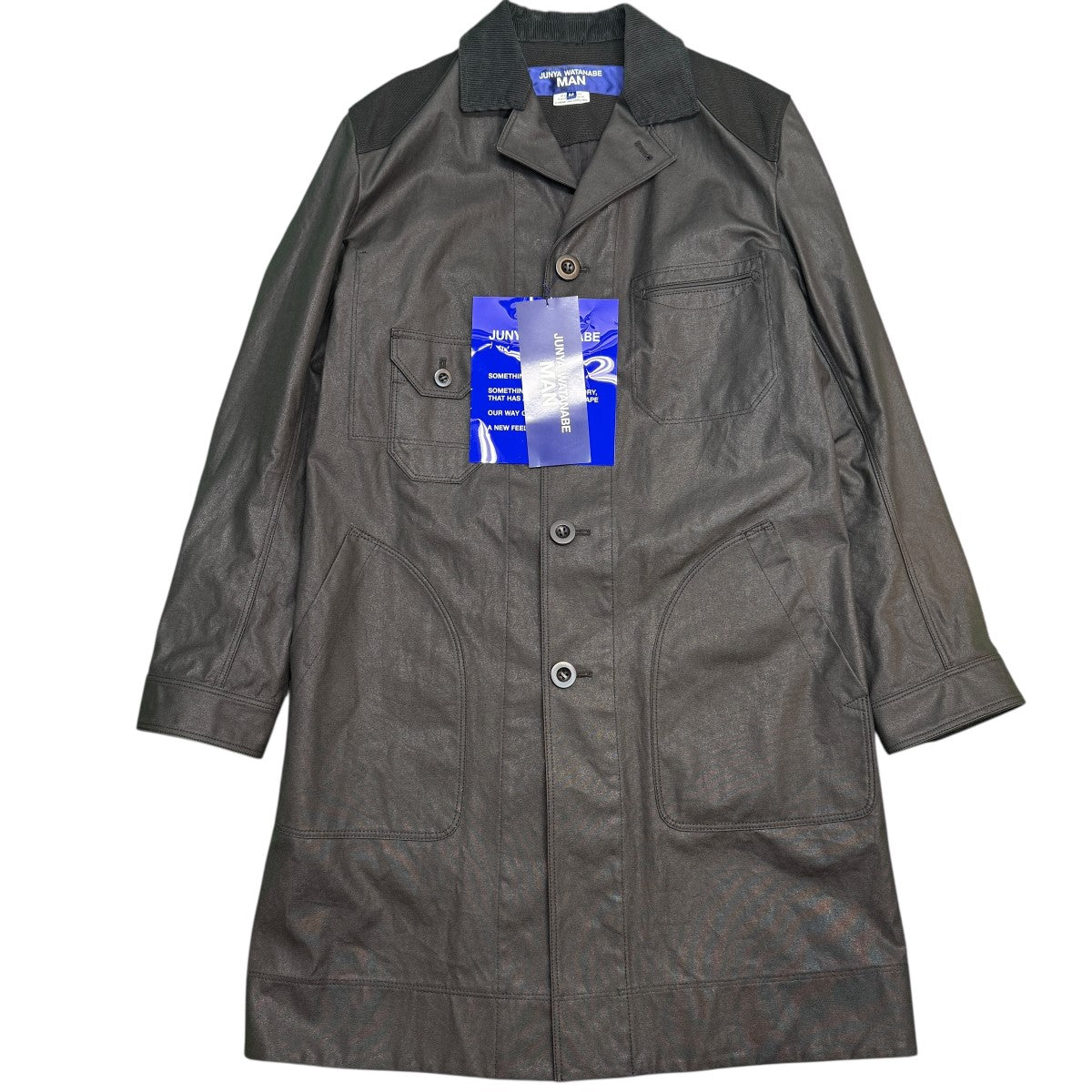 JUNYA WATANABE MAN 25AW/Coated Cotton Coat／コーティングコットンコートWP-C011 古着・中古-1枚目のアイテム画像