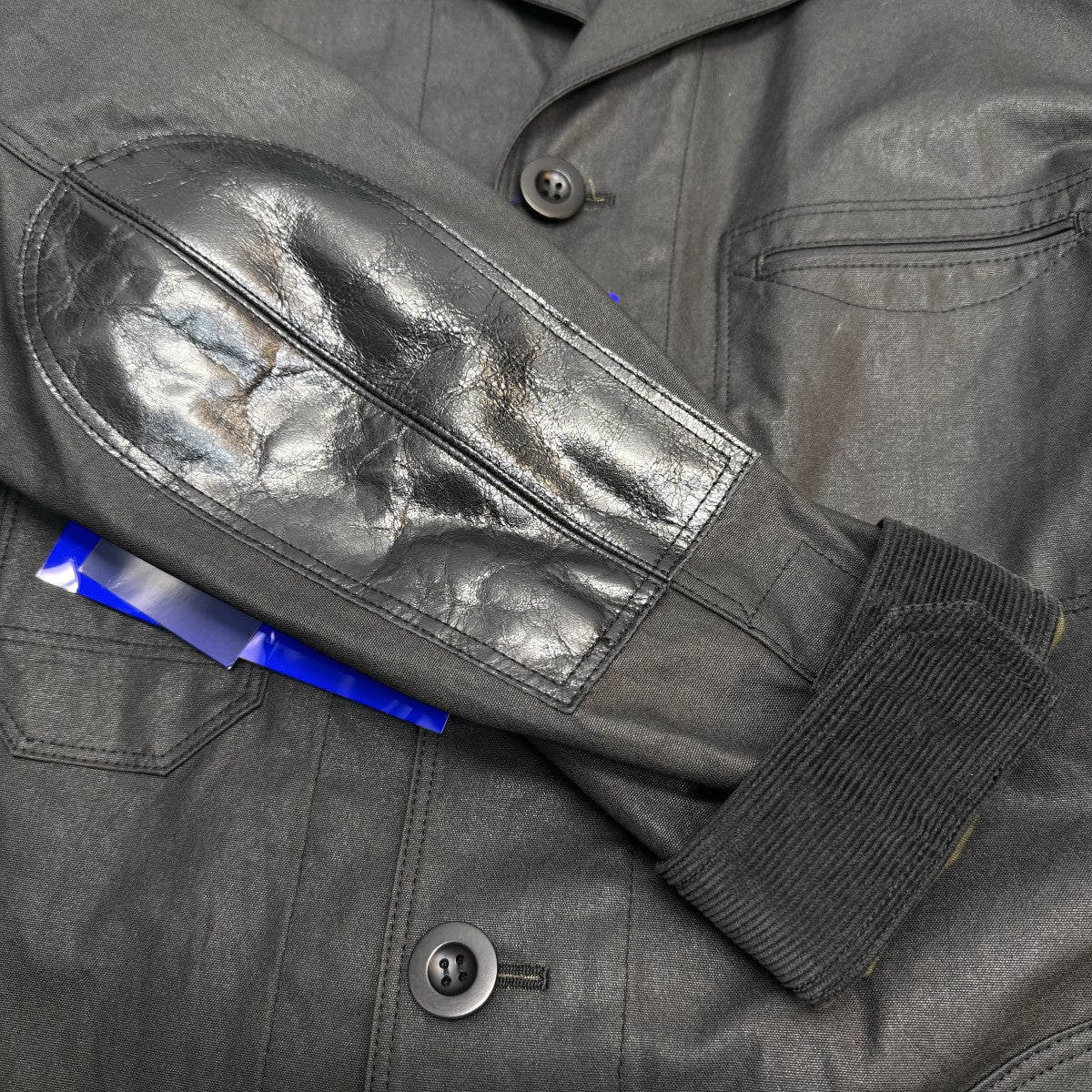 JUNYA WATANABE MAN 25AW/Coated Cotton Coat／コーティングコットンコートWP-C011 古着・中古-4枚目のアイテム画像